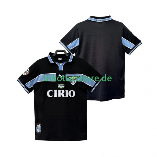 Lazio Rom Retro 1998 1999 Herren Trikot Auswärts Kurzarm