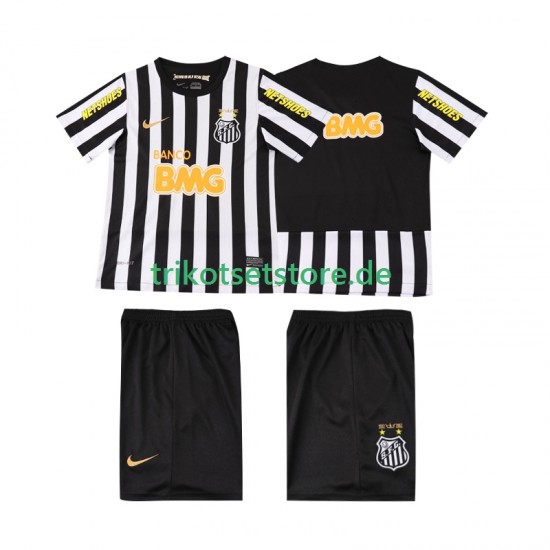 Santos Retro 2013 Kinder Trikotset Auswärts Kurzarm