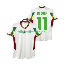 Senegal DIOUF 11 Retro 2002 Herren Trikot Heim Kurzarm