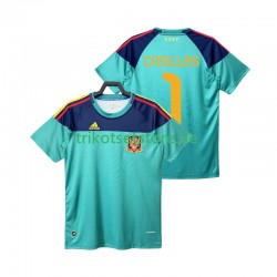 Spanien Torwart Casillas 1 Retro 2010 Herren Trikot Heim Kurzarm