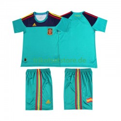 Spanien Torwart Retro 2010 Kinder Trikotset Heim Kurzarm