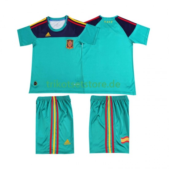 Spanien Torwart Retro 2010 Kinder Trikotset Heim Kurzarm