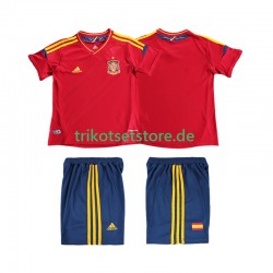 Spanien Retro 2012 Kinder Trikotset Heim Kurzarm