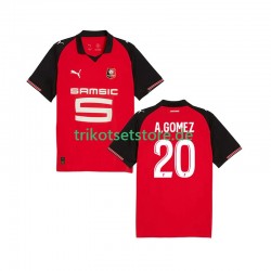 Stade Rennes Andres Gomez 20 2025-2026 Herren Trikot Heim Kurzarm