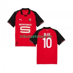 Stade Rennes Ludovic Blas 10 2025-2026 Herren Trikot Heim Kurzarm