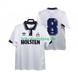 Tottenham Hotspur 8 Retro 1991 1993 Herren Trikot Heim Kurzarm