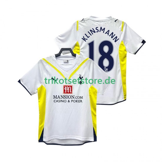 Tottenham Hotspur KLINSMANN 18 Retro 2009 2010 Herren Trikot Heim Kurzarm