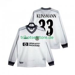 Tottenham Hotspur KLINSMANN 33 Retro 1997 1999 Herren Trikot Heim Langarm
