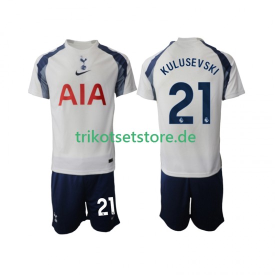 Tottenham Hotspur Kulusevski 21 2025-2026 Kinder Trikotset Heim Kurzarm