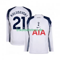 Tottenham Hotspur Kulusevski 21 2025-2026 Herren Trikot Heim Langarm