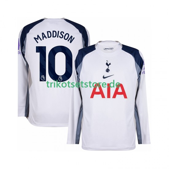 Tottenham Hotspur Maddison 10 2025-2026 Herren Trikot Heim Langarm
