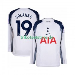 Tottenham Hotspur Solanke 19 2025-2026 Herren Trikot Heim Langarm