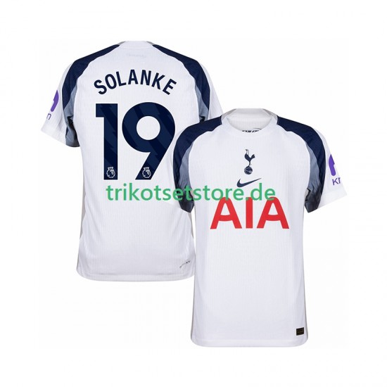 Tottenham Hotspur Solanke 19 2025-2026 Herren Trikot Heim Kurzarm