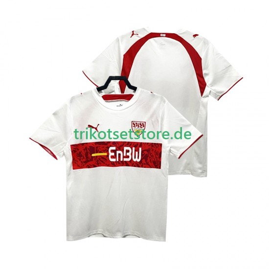 VfB Stuttgart Retro 2006 2007 Herren Trikot Heim Kurzarm