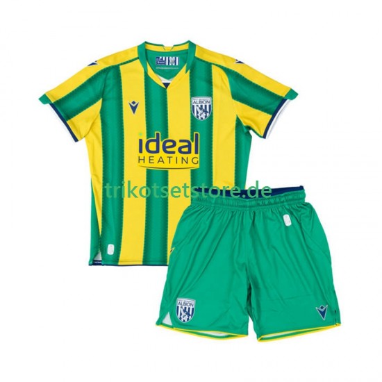 West Bromwich Albion 2025-2026 Kinder Trikotset Auswärts Kurzarm