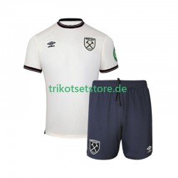 West Ham United 2025-2026 Kinder Trikotset Auswärts Kurzarm