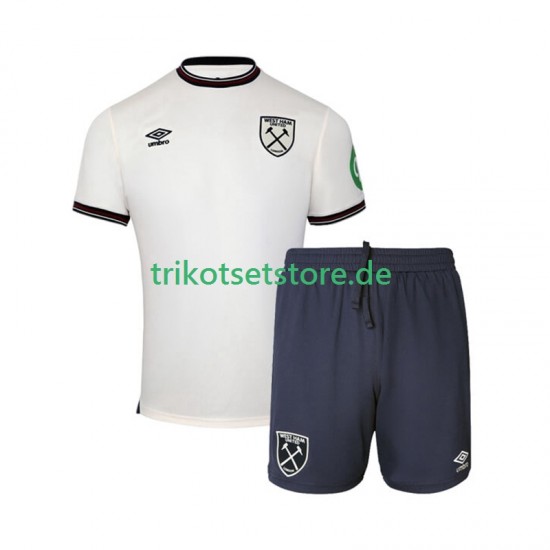 West Ham United 2025-2026 Kinder Trikotset Auswärts Kurzarm