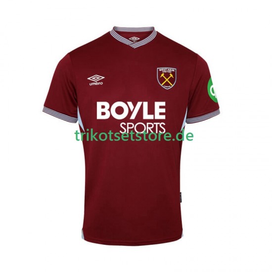 West Ham United 2025-2026 Herren Trikot Heim Kurzarm