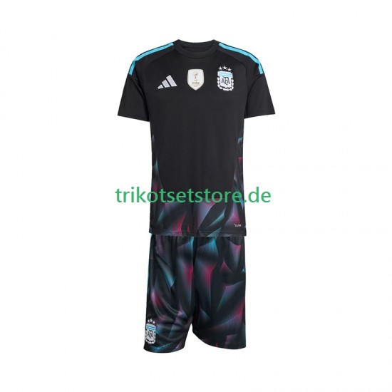 Argentinien Torwart World Cup 2026 Kinder Trikotset Heim Kurzarm