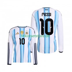 Argentinien Lionel Messi 10 World Cup 2026 Herren Trikot Heim Langarm