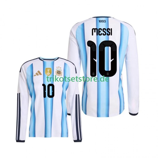 Argentinien Lionel Messi 10 World Cup 2026 Herren Trikot Heim Langarm