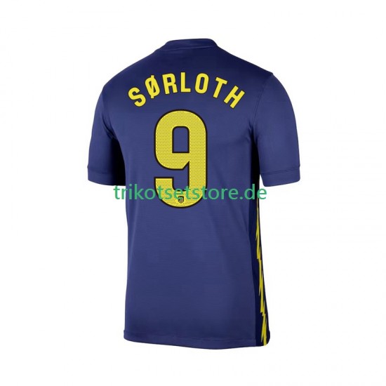 Atlético Madrid Alexander Sorloth 9 2025-2026 Herren Trikot Auswärts Kurzarm