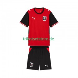 Österreich World Cup 2026 Kinder Trikotset Heim Kurzarm