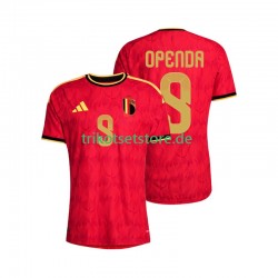 Belgien Openda 9 World Cup 2026 Herren Trikot Heim Kurzarm