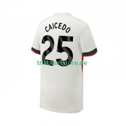 Chelsea Moises Caicedo 25 2025-2026 Herren Trikot Auswärts Kurzarm