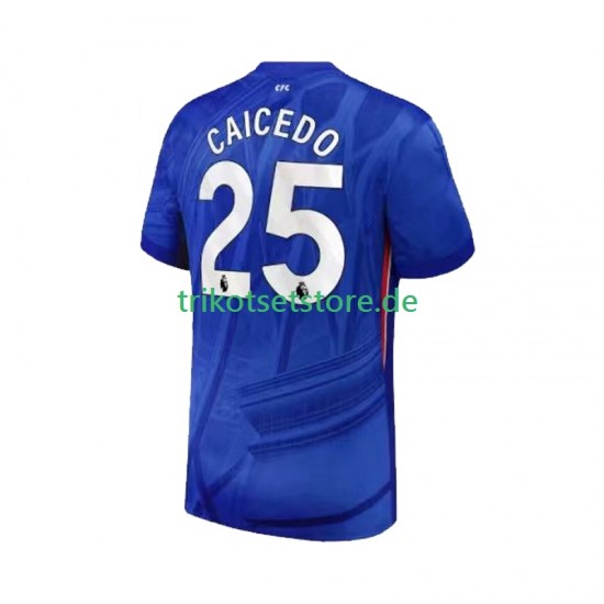 Chelsea Moises Caicedo 25 2025-2026 Herren Trikot Heim Kurzarm