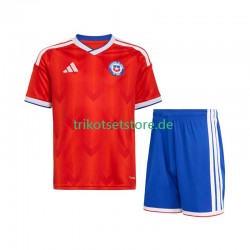 Chile 2026 Kinder Trikotset Heim Kurzarm