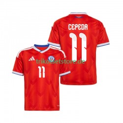 Chile Lucas Cepeda 11 2026 Herren Trikot Heim Kurzarm
