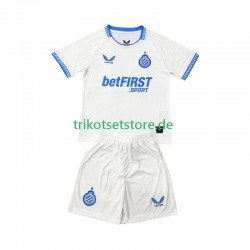 Club Brugge 2025-2026 Kinder Trikotset Auswärts Kurzarm