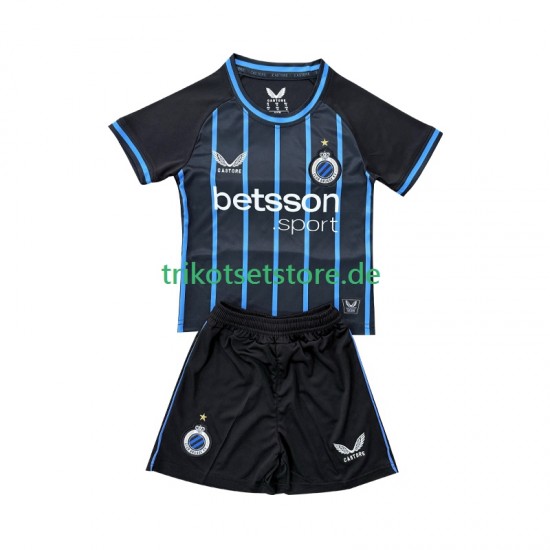 Club Brugge 2025-2026 Kinder Trikotset Heim Kurzarm