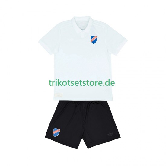 Colo-Colo 2025-2026 Centenary Kinder Trikotset Heim Kurzarm