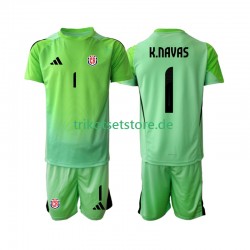 Costa Rica Torwart Keylor Navas 1 2025 Kinder Trikotset Heim Kurzarm