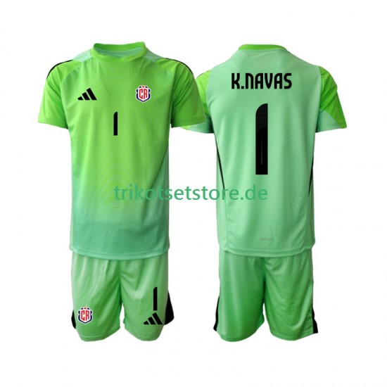 Costa Rica Torwart Keylor Navas 1 2025 Kinder Trikotset Heim Kurzarm
