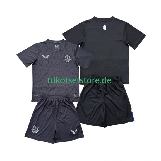 Everton Torwart 2025-2026 Kinder Trikotset Auswärts Kurzarm