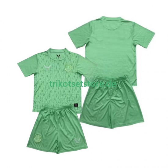 Everton Torwart 2025-2026 Kinder Trikotset Heim Kurzarm