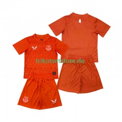 Everton Torwart 2025-2026 Kinder Trikotset Ausweich Kurzarm