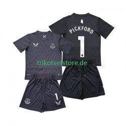 Everton Torwart Pickford 1 2025-2026 Kinder Trikotset Auswärts Kurzarm