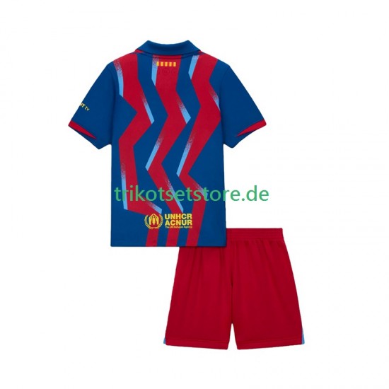 FC Barcelona 2025-2026 Kinder Trikotset Viertes Kurzarm