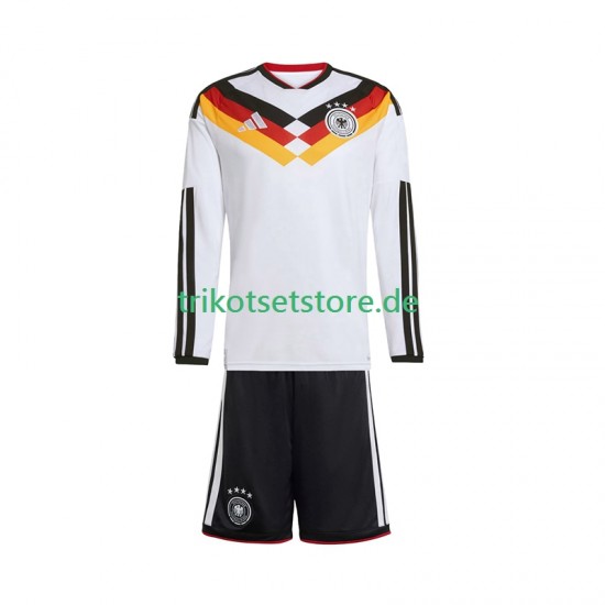 Deutschland World Cup 2026 Kinder Trikotset Heim Langarm