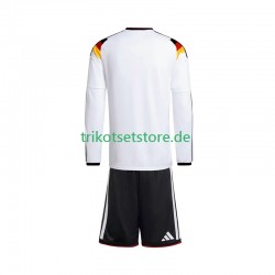 Deutschland World Cup 2026 Kinder Trikotset Heim Langarm