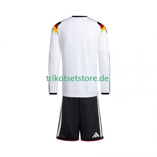 Deutschland World Cup 2026 Kinder Trikotset Heim Langarm