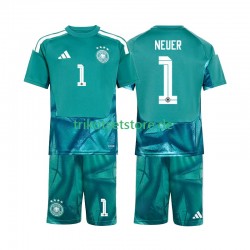 Deutschland Torwart Manuel Neuer 1 World Cup 2026 Kinder Trikotset Heim Kurzarm