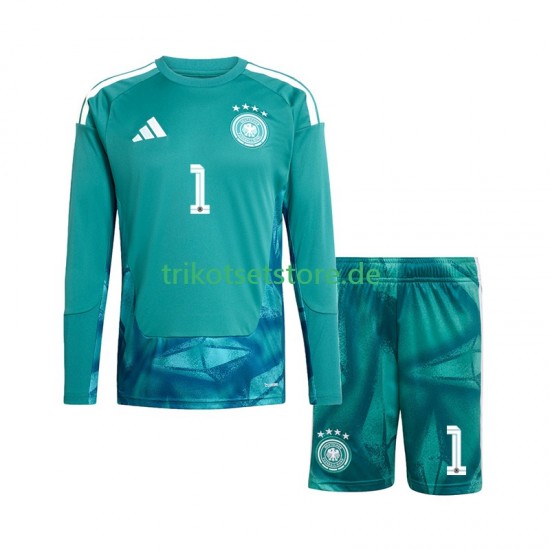 Deutschland Torwart Oliver Baumann 1 World Cup 2026 Kinder Trikotset Heim Langarm