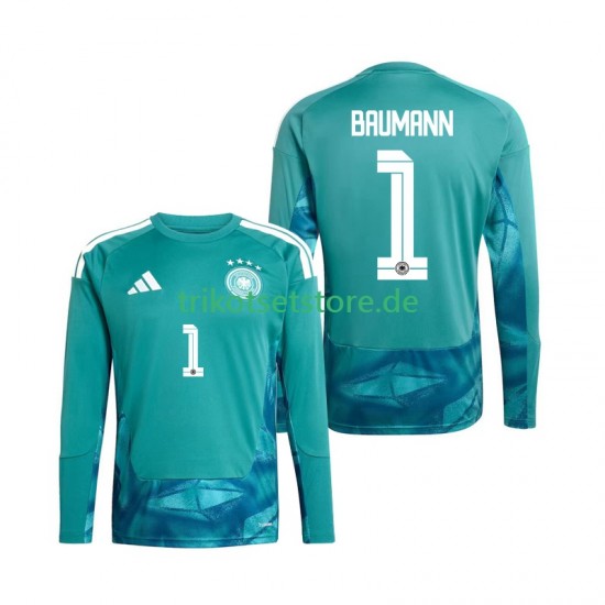 Deutschland Torwart Oliver Baumann 1 World Cup 2026 Herren Trikot Heim Langarm