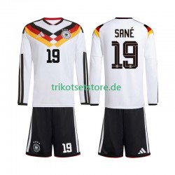Deutschland Leroy Sane 19 World Cup 2026 Kinder Trikotset Heim Langarm