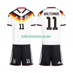 Deutschland Woltemade 11 World Cup 2026 Kinder Trikotset Heim Kurzarm